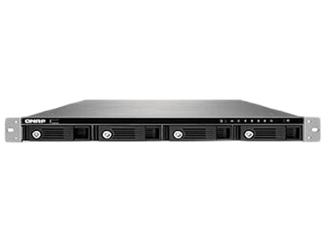QNAP VS-4108U-RP-PRO+US 4 Bay 1U 8 Channel Redundant Power NVR