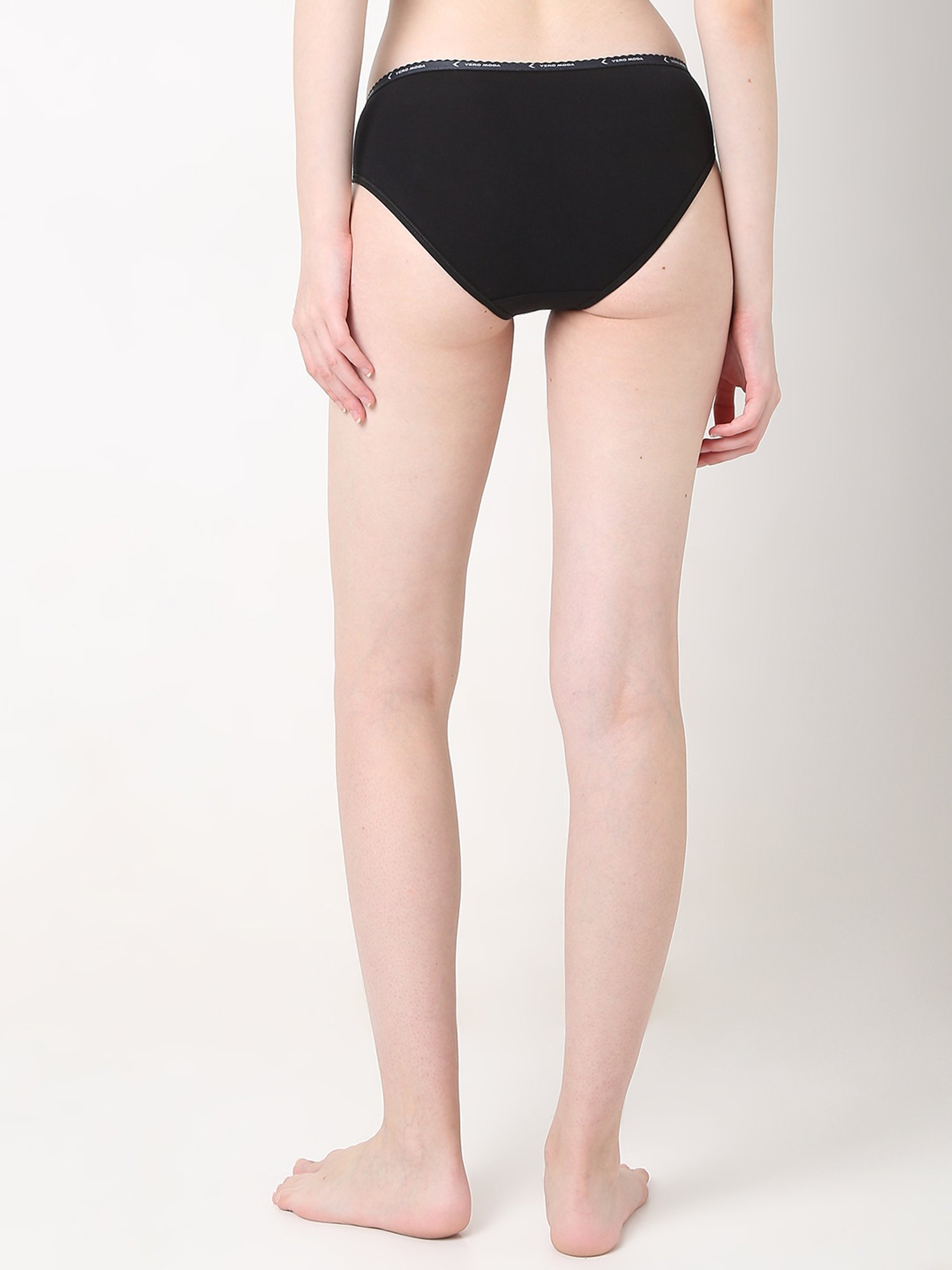 Vero Moda Intimates Multicolor Cotton Hipster (Pack Of 3)