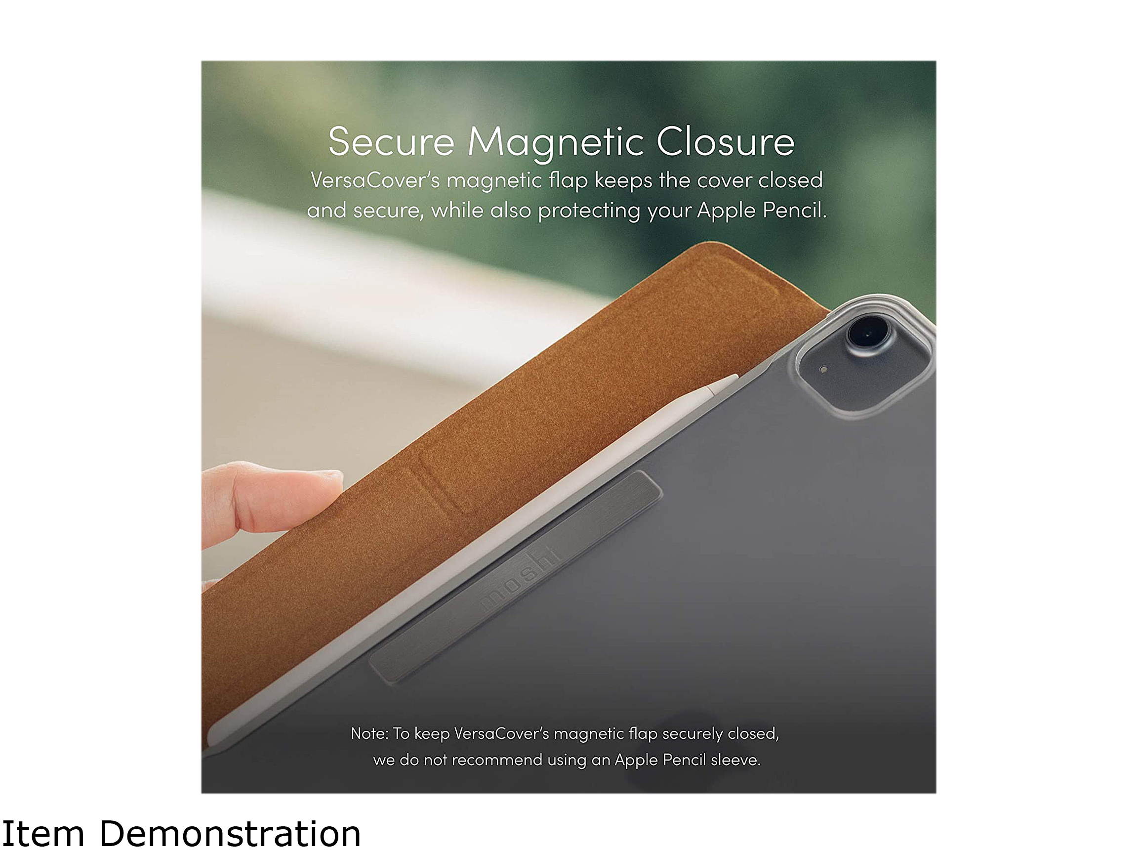 Moshi VersaCover Carry Case for 10.9" Apple iPad Air 4th Gen Tablet 99MO056083