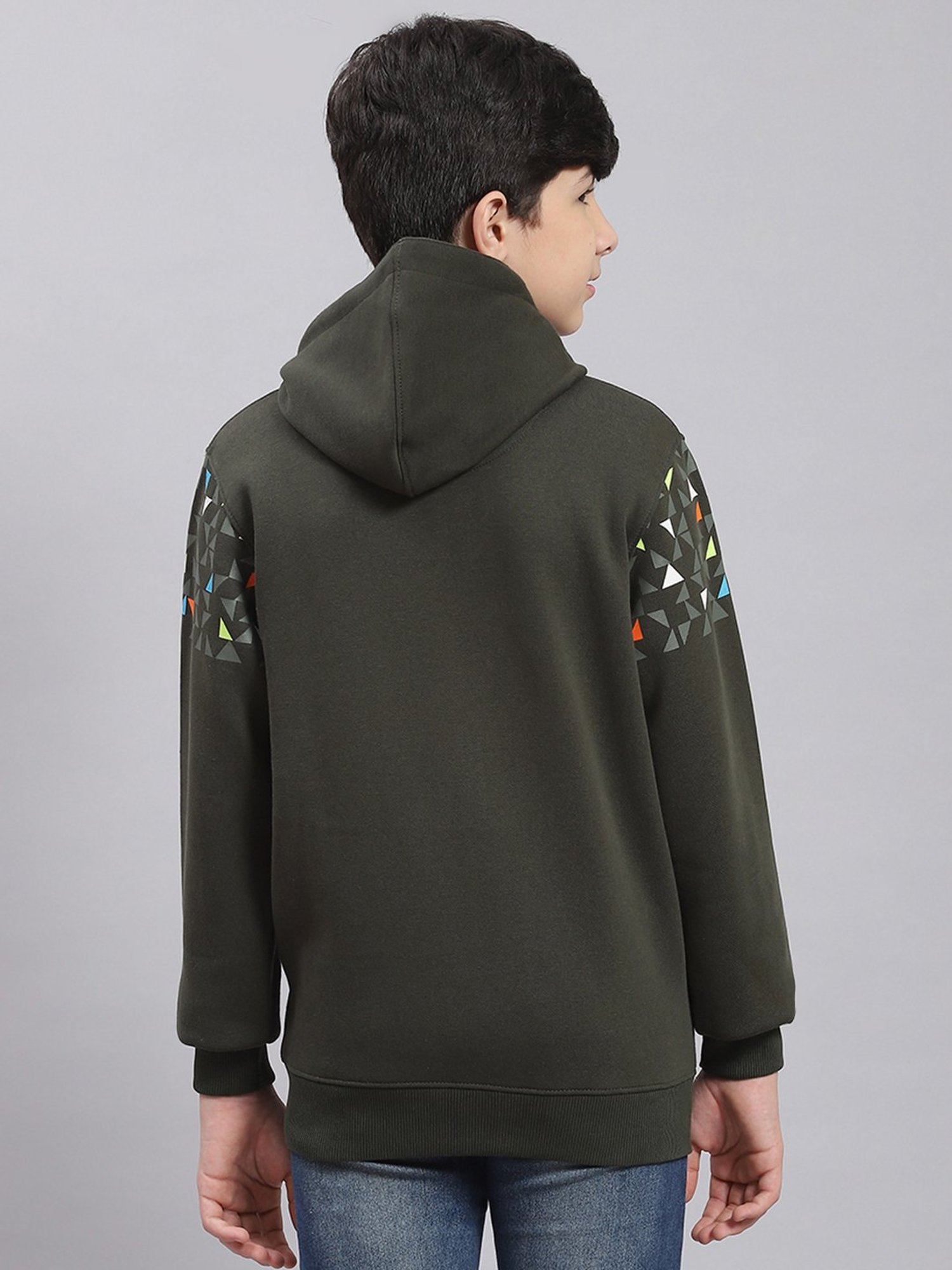 Mothercare Kids Navy Embellished Full Sleeves Sweatshirt