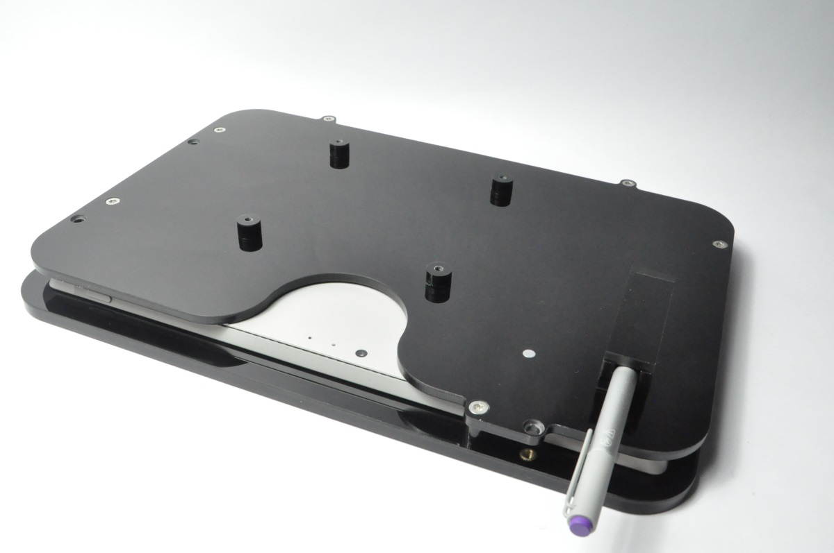 MS Surface Pro 3 4 5 6 7 Clear Acrylic VESA Kit for Store Display, Show Display, Kiosk, POS, Security Enclosure