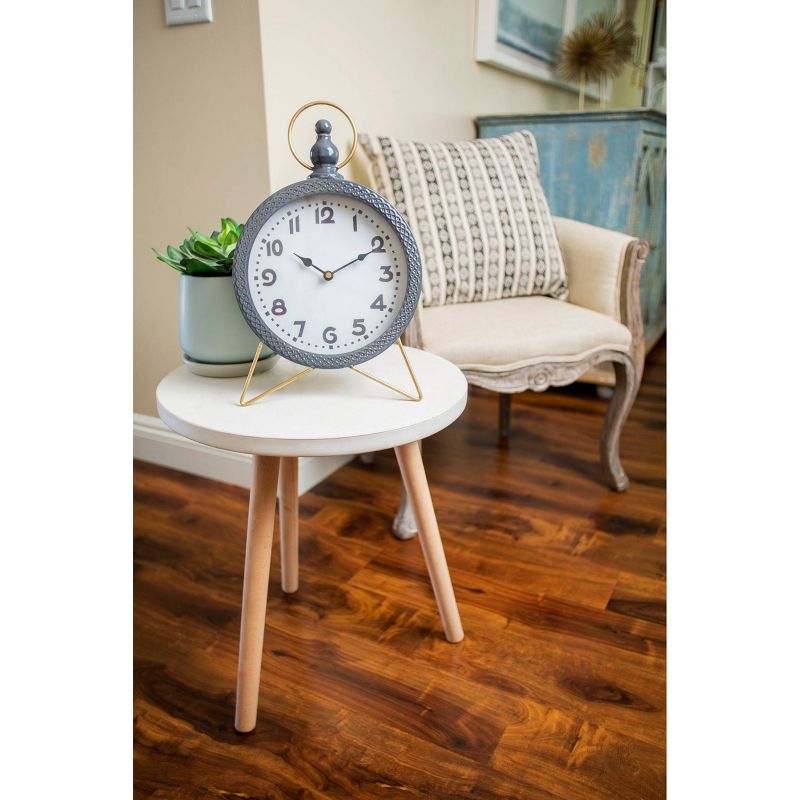 Wood Fiber Clay Patio Accent Table - Olivia & May