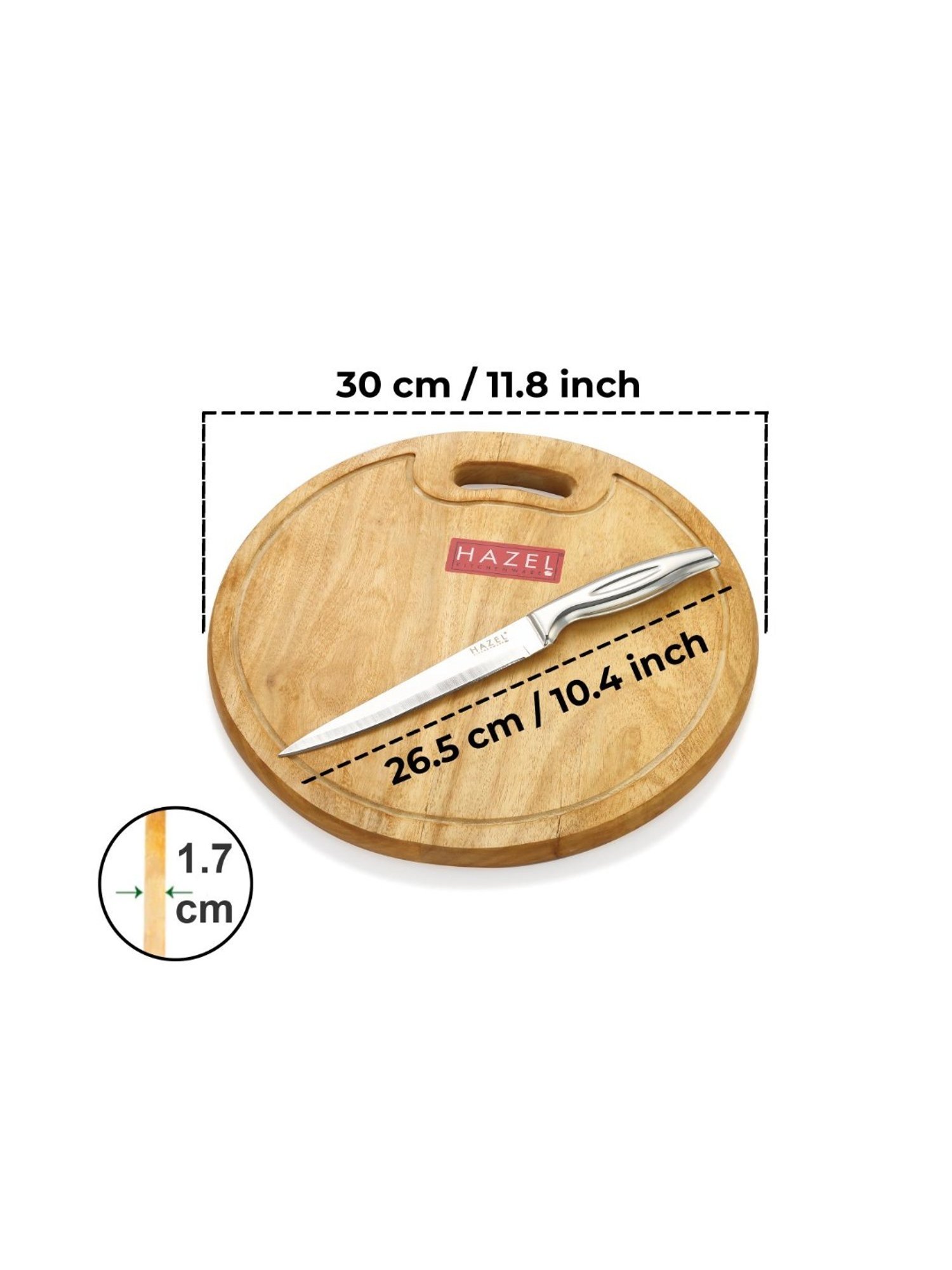 The Indus Valley Brown 6 Piece Wooden Cooking Tool Set