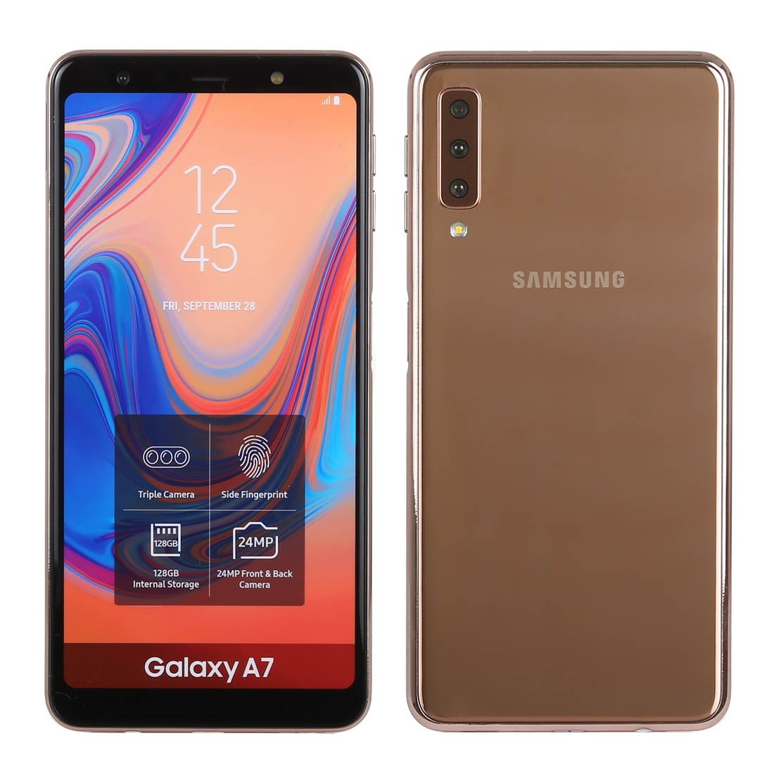 Color Screen Non-Working Fake Dummy Display Model for Galaxy A7 (2018)(Pink)
