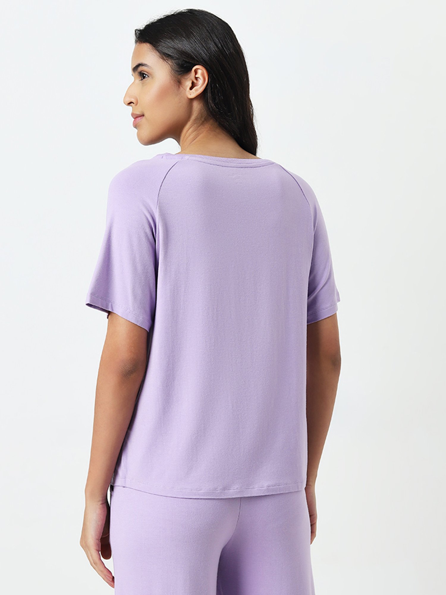 Wunderlove by Westside Solid Lavender Supersoft Top