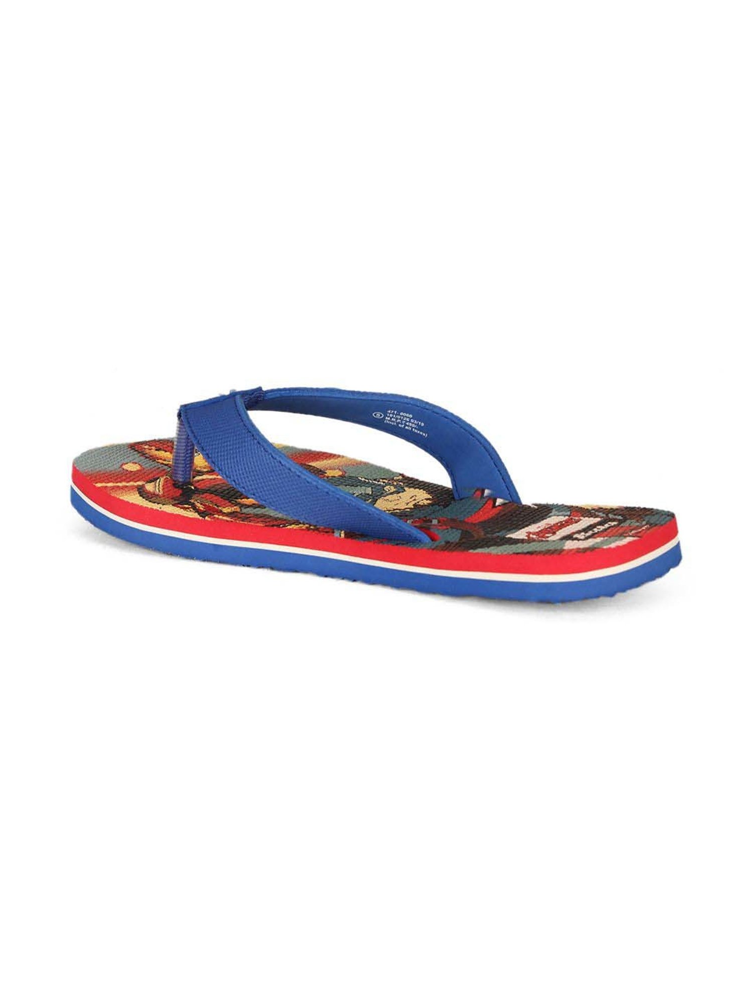 Disney by Bata Kids Multicolor Flip Flops