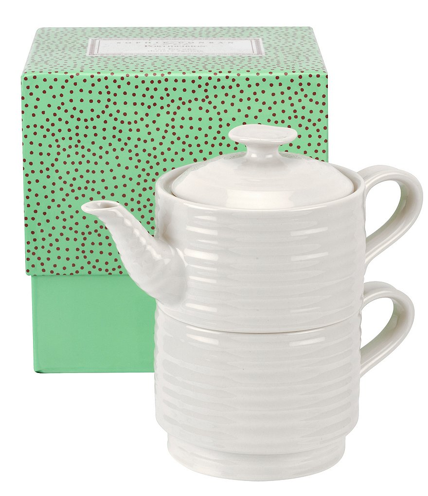 Sophie Conran For Portmeirion Porcelain Tea Set For One
