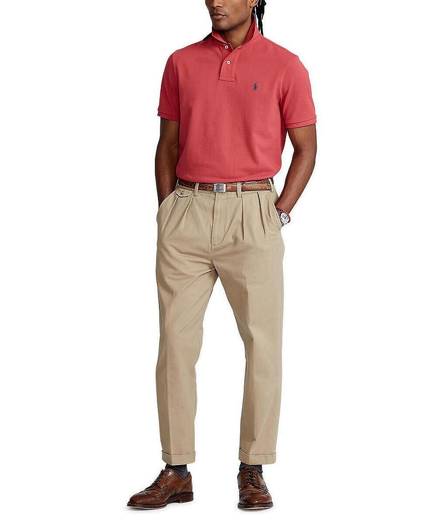 Polo Ralph Lauren Classic-Fit Solid Mesh Polo Shirt