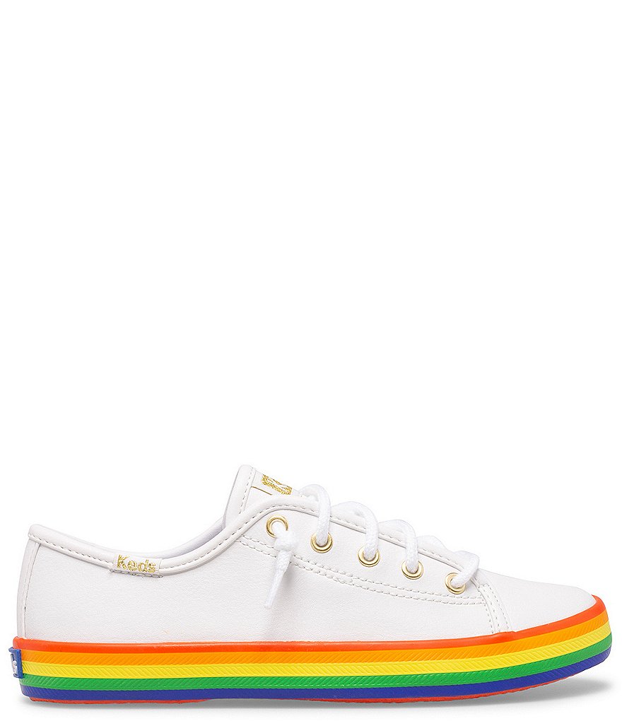 Keds Girls' Kickstart Rainbow Detail Sneakers (Toddler)