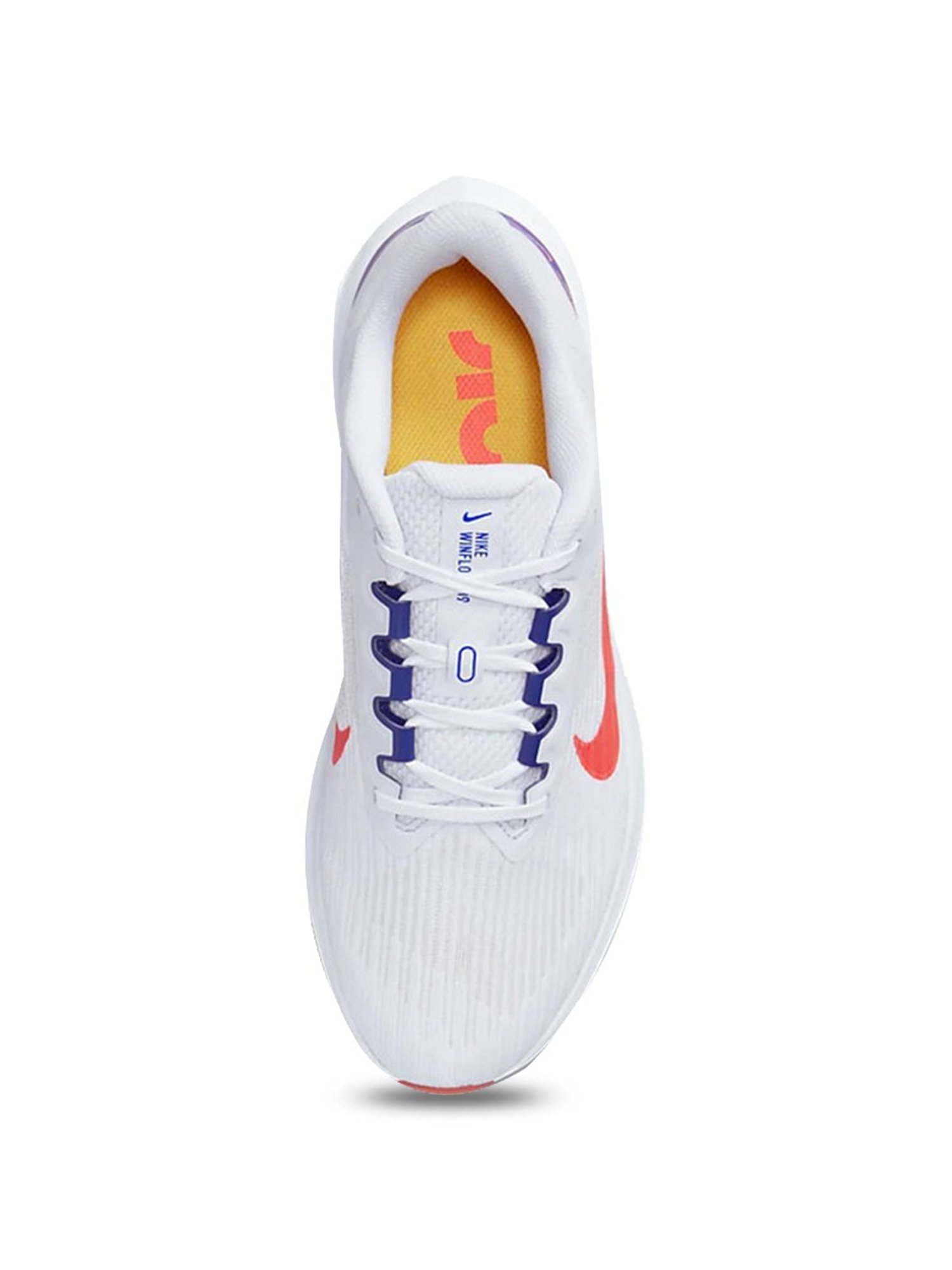 Nike Men's AIR WINFLO 9 White Running Shoes