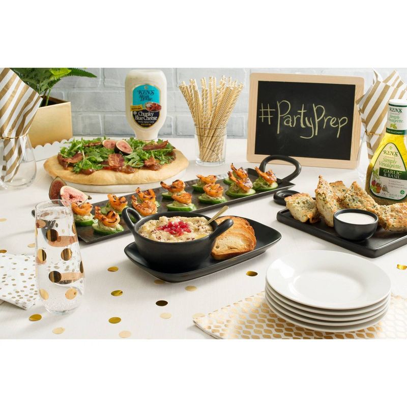 Kens Vinaigrette Garlic & Basil - 16fl oz