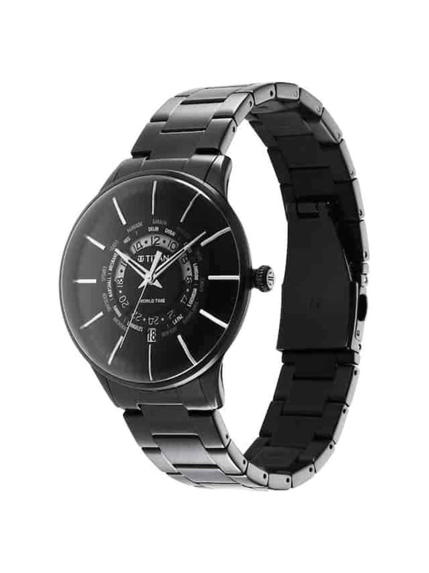 Titan World Time NS90145NM01 Analog Watch for Men