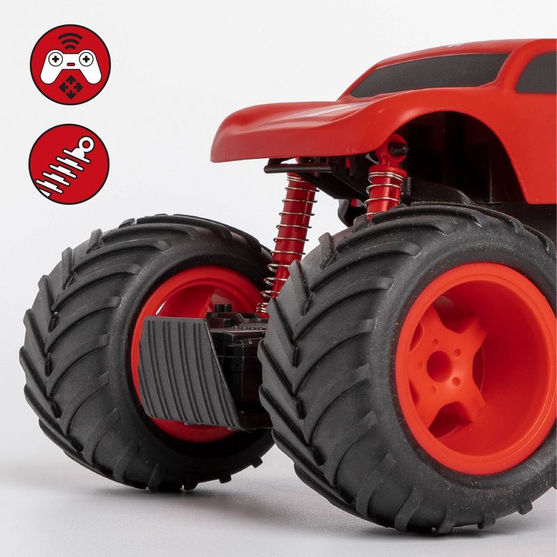 Sharper Image RC Monster Rockslide 1:24 Scale - Red and White