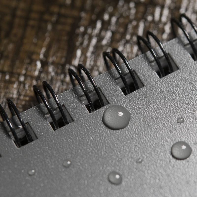 3pk Spiral Notebook 1 Subject Special Ruled 4.875" x 7" Gray - Rite in the Rain