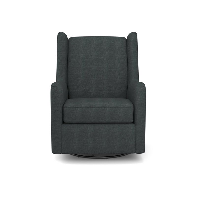 Best Chairs Inc. Brianna Swivel Glider - Cobalt