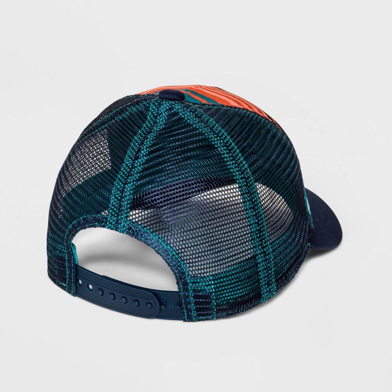 Boys' NASA Flat Brim Baseball Hat - Black