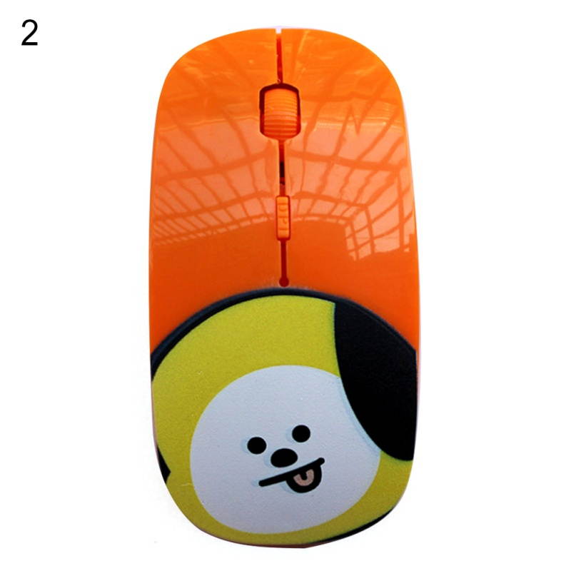 BTS Notebook Desktop Accessory Part Gaming Wireless Mouse for Computer Laptop PC