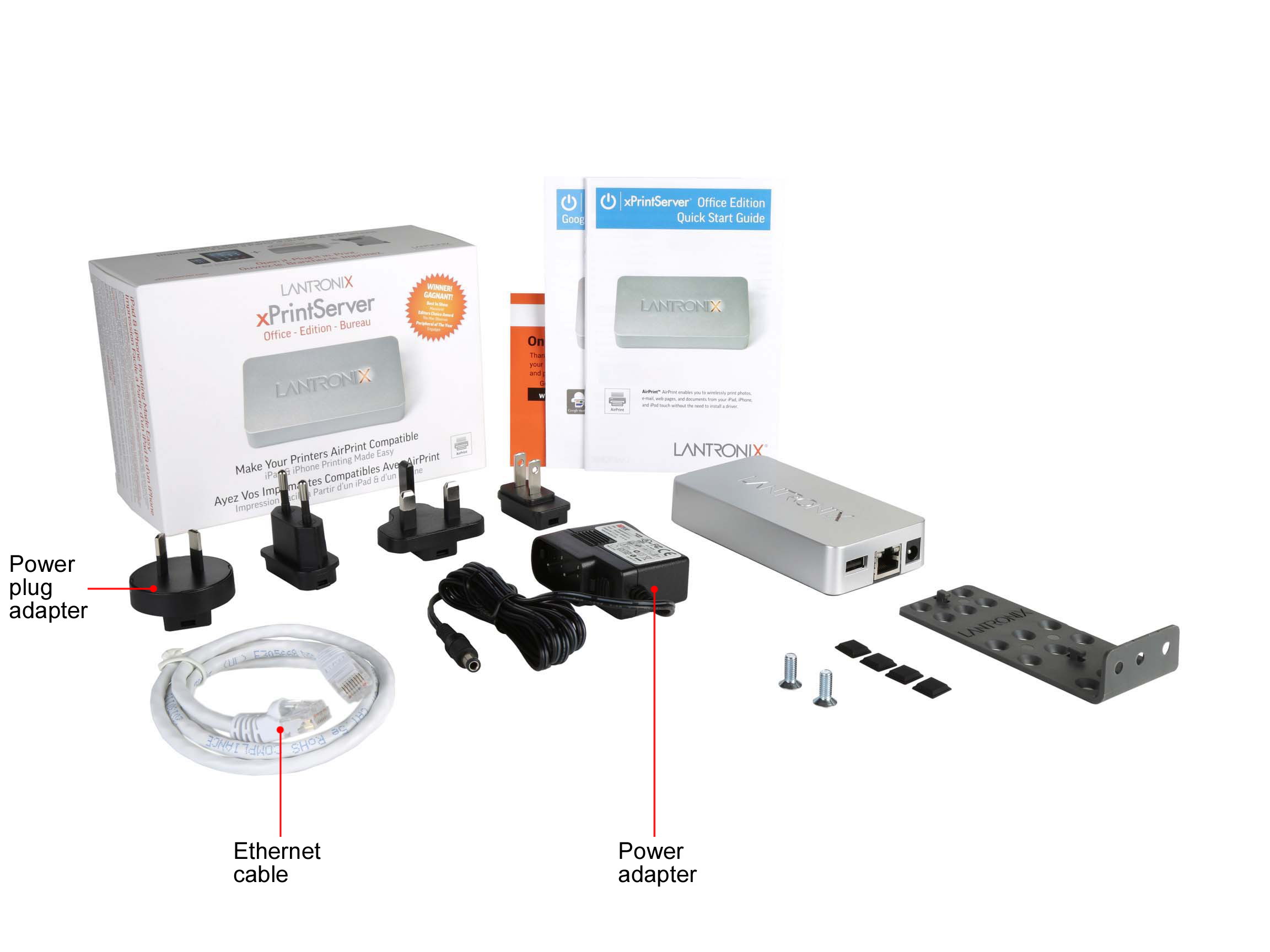 Lantronix xPrintServer Office Edition (XPS1002FC-02-S)