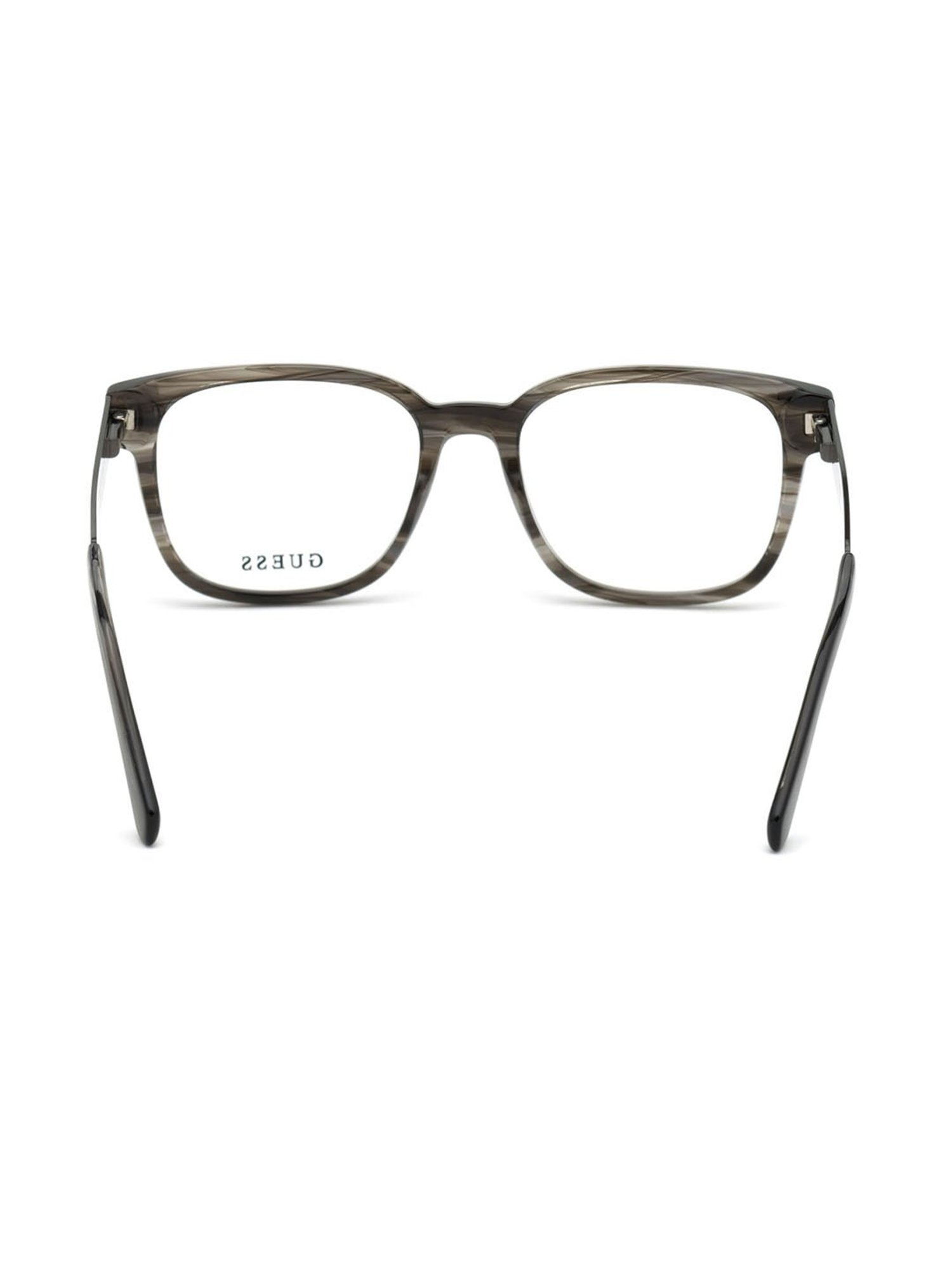 Guess Grey Square Eye Frames for Men