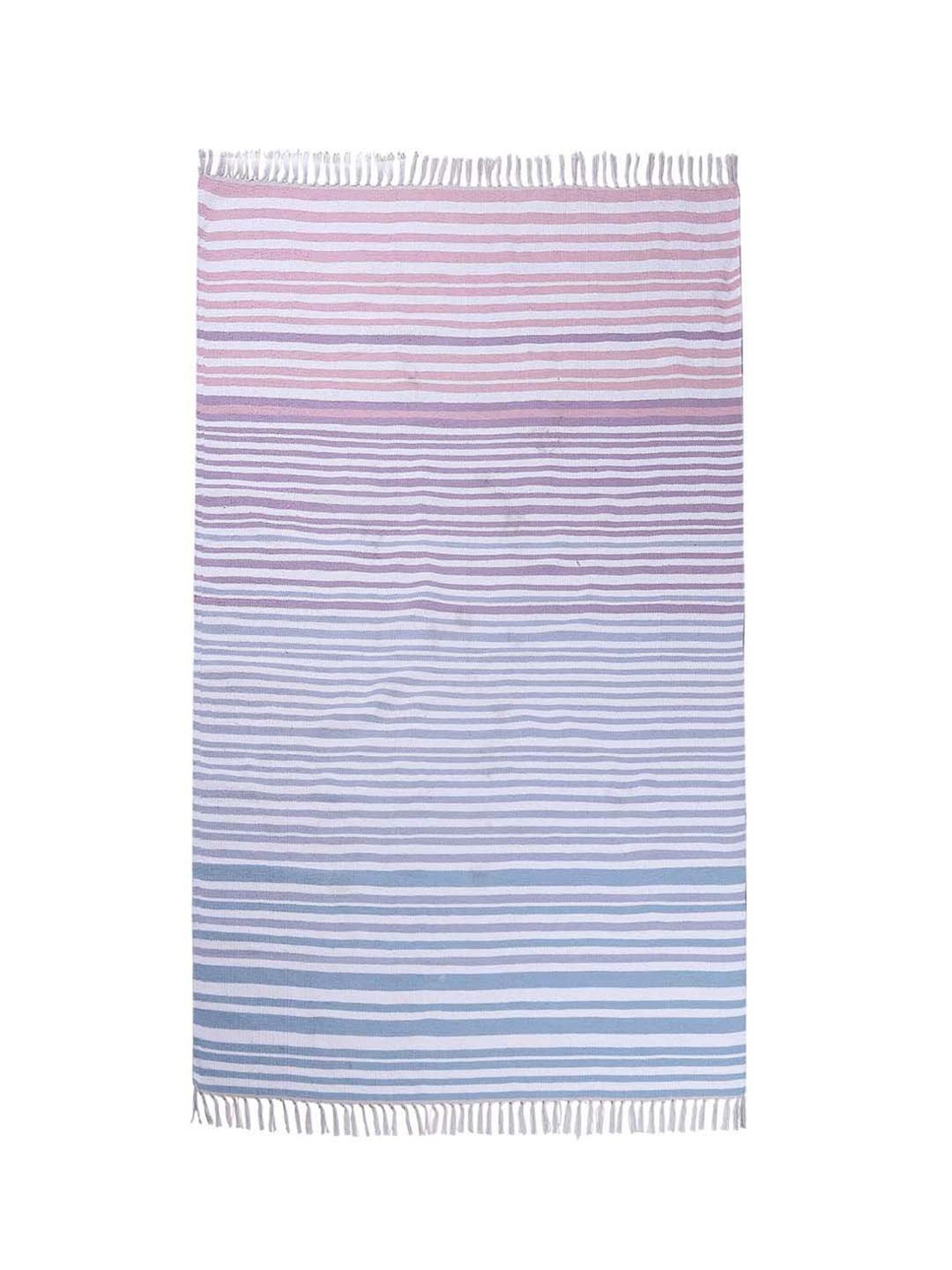 Bianca Red Microfibre Non-Slip Rug