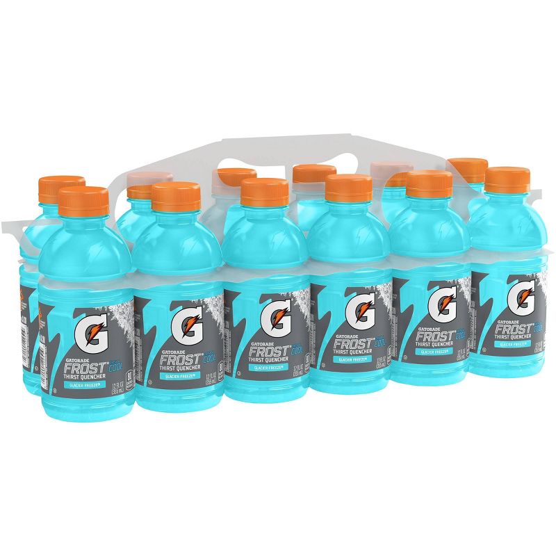 Gatorade Frost Glacier Freeze Sports Drink - 12pk/12 fl oz Bottles
