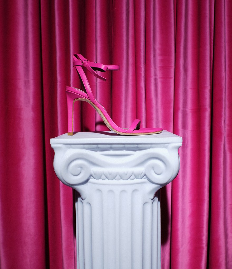 Deltan Miranda Ankle Bow Detail Dress Sandals