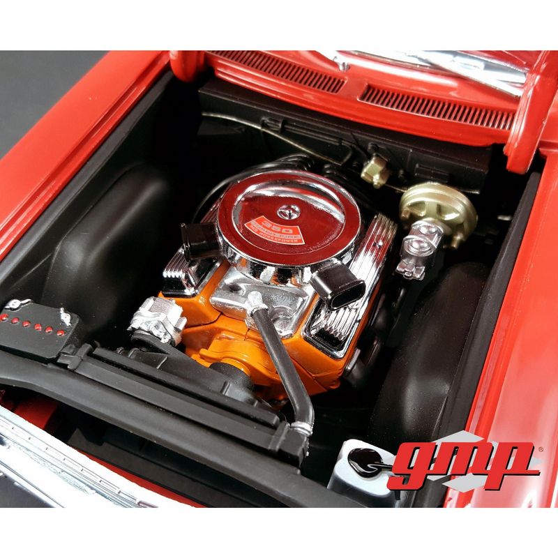 1970 Chevrolet Nova Yenko Deuce Cranberry Red Limited Edition to 660 pcs 1/18 Diecast Model Car  by GMP