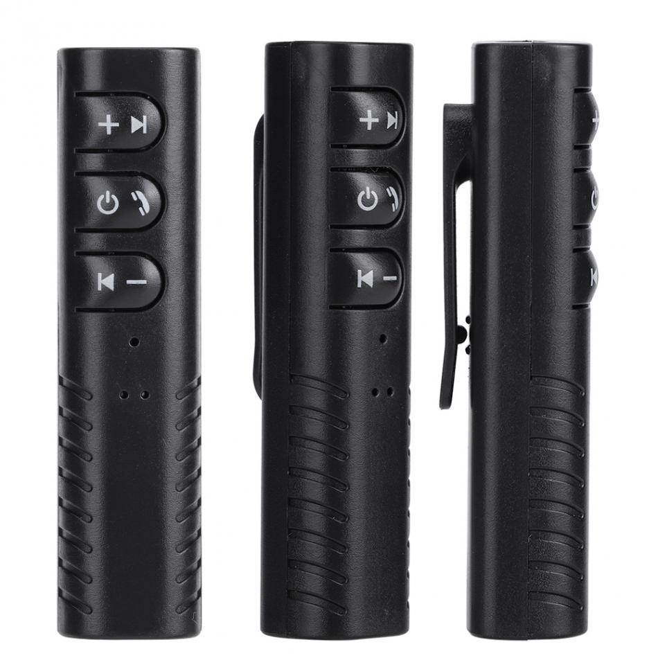 ESTONE AX-03 3.5mm Bluetooth Stereo Headphone Earphone Audio Receiver Adapter Converter, Black