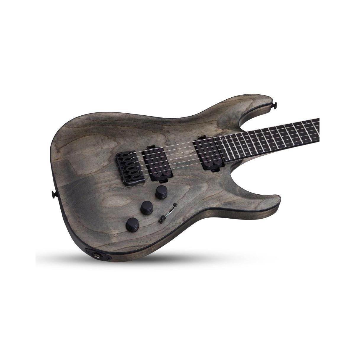 Schecter C-1 Apocalypse Solid-Body Electric Guitar, Ebony Fretboard, Rusty Gray