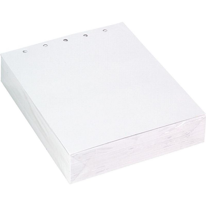 Domtar Custom Cut Sheets 5-Hole Top 8-1/2"x11" 5 RM/CT White 851251