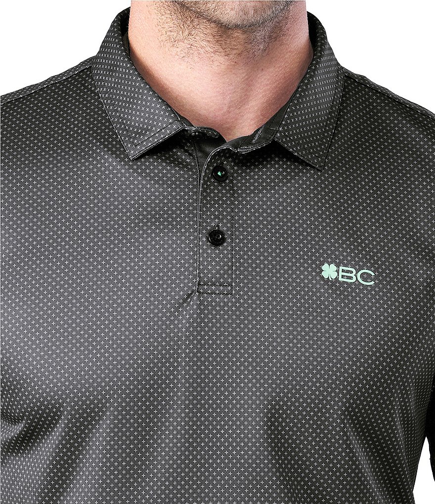 BLACK CLOVER Lucky Fit Short-Sleeve Plus 4 Dri-Balance&trade; Polo