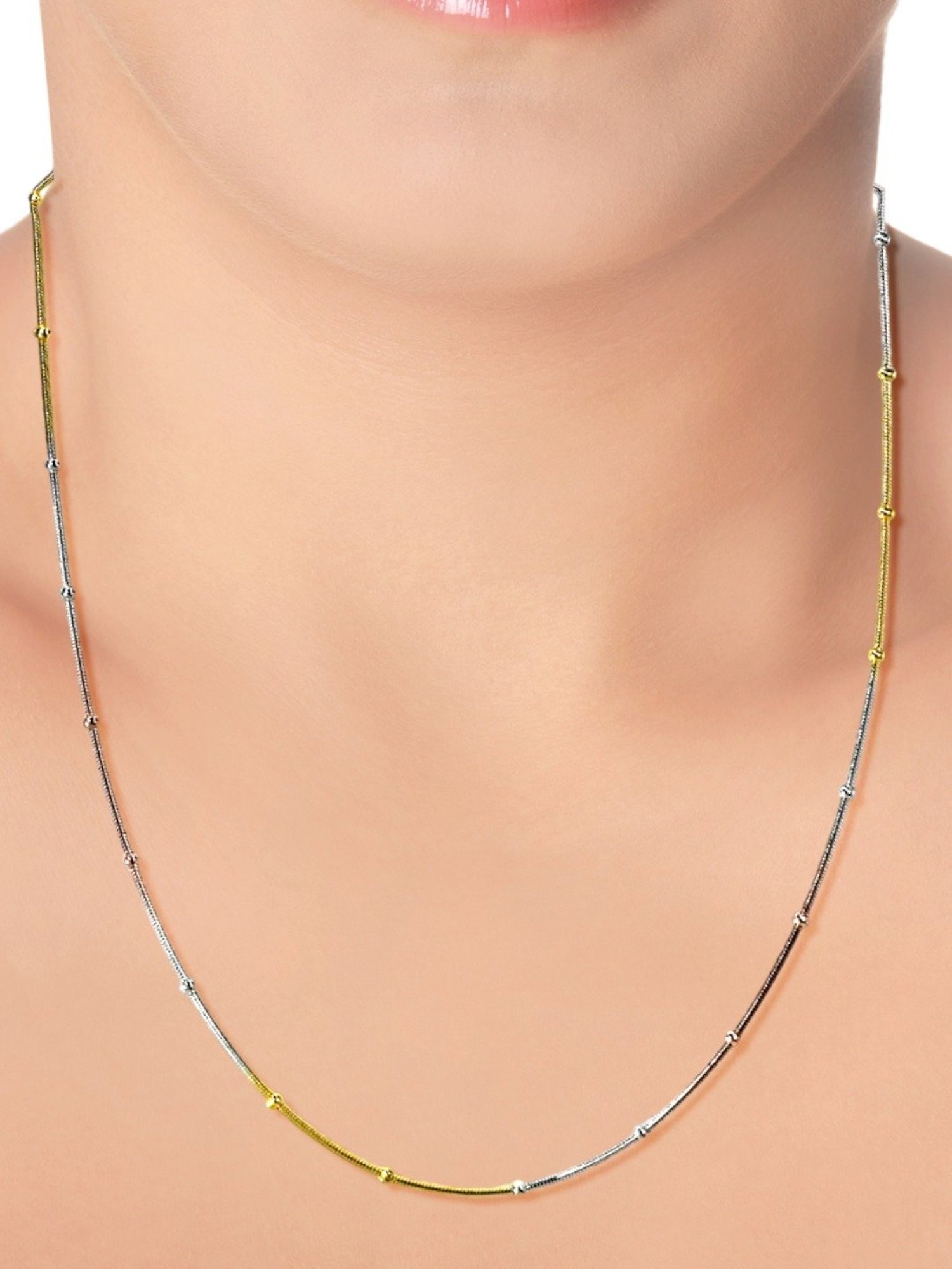 Taraash 92.5 Sterling Silver Chain