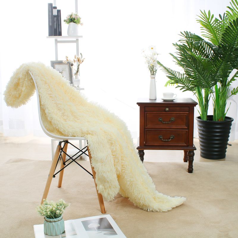 1 Pc Twin Polyester Flannel Fleece Bed Blankets Pink  - PiccoCasa