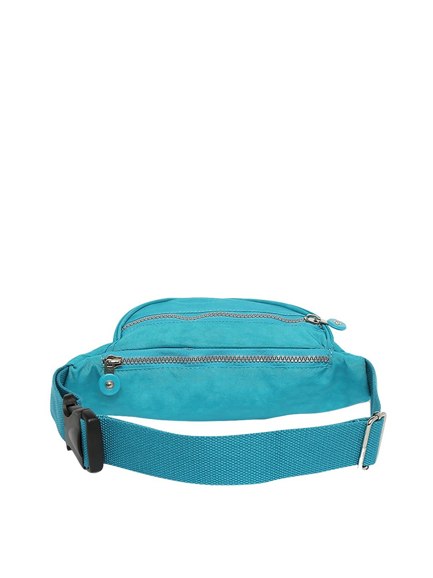 Baomi Blue Solid Waist Pouch