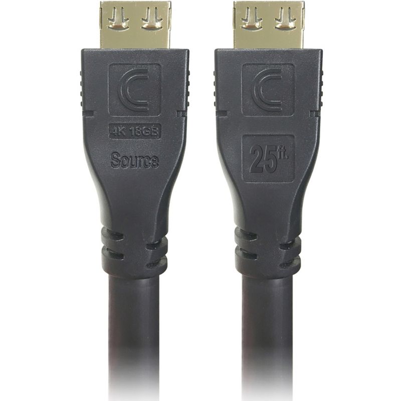 Comprehensive Plenum Pro AV/IT HDMI A/V Cable - 50 ft HDMI A/V Cable for Audio/Video Device - First End: 1 x HDMI Male Digital Audio/Video