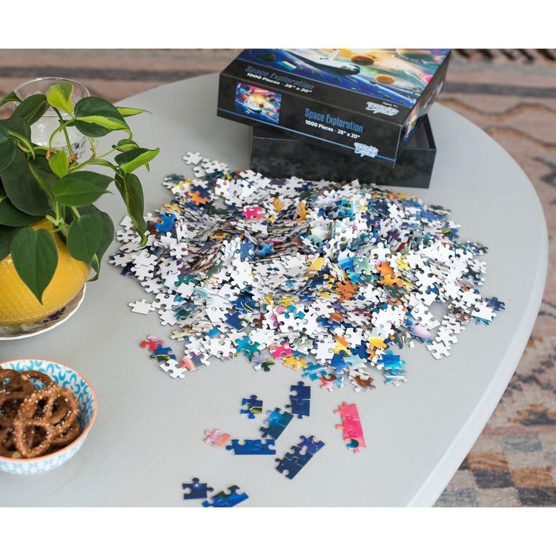 Toynk Space Exploration Galaxy Puzzle For Adults And Kids | 1000 Piece Jigsaw Puzzle