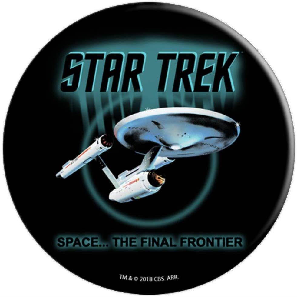 Star Trek U.S.S. Enterprise Space... The Final Frontier PopSockets Grip and Stand for Phones and Tablets