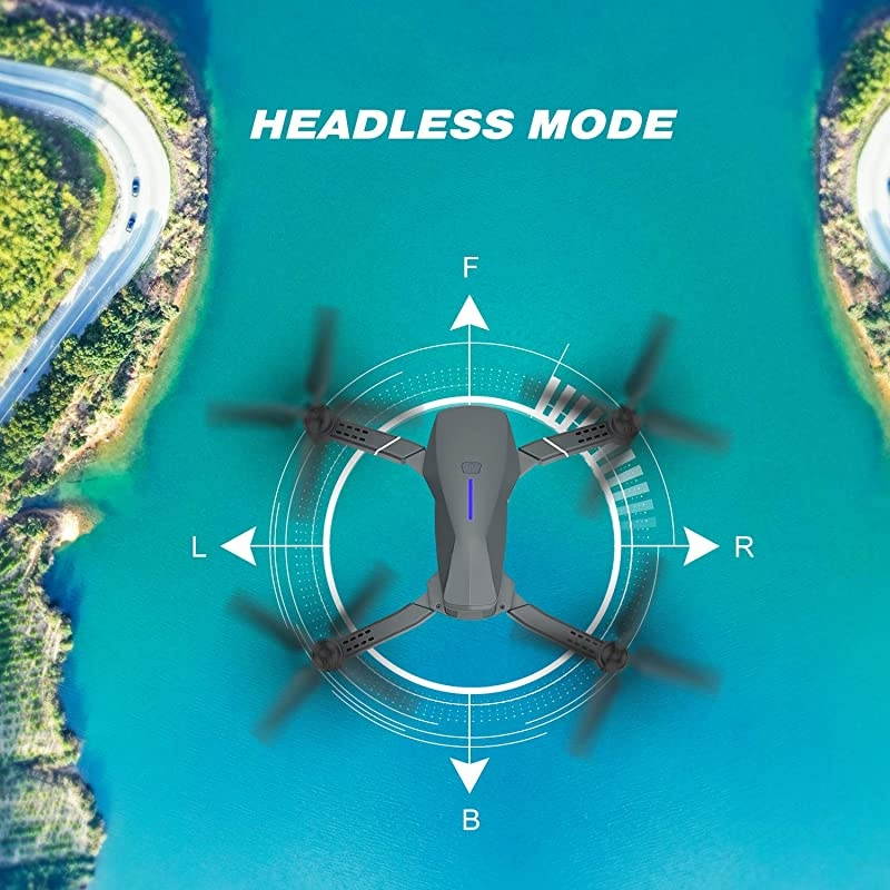 E520 Drone with 4K Camera Live Video,WIFI FPV Drone for Adults With 4K HD 120&deg; Wide Angle Camera 1200Mah Long flight time Auto Hover Foldable RC Drone Quadcopter