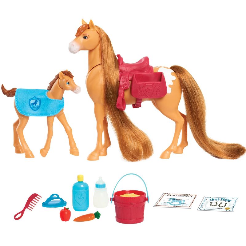 Spirit Riding Free Feed & Nuzzle Figure Set