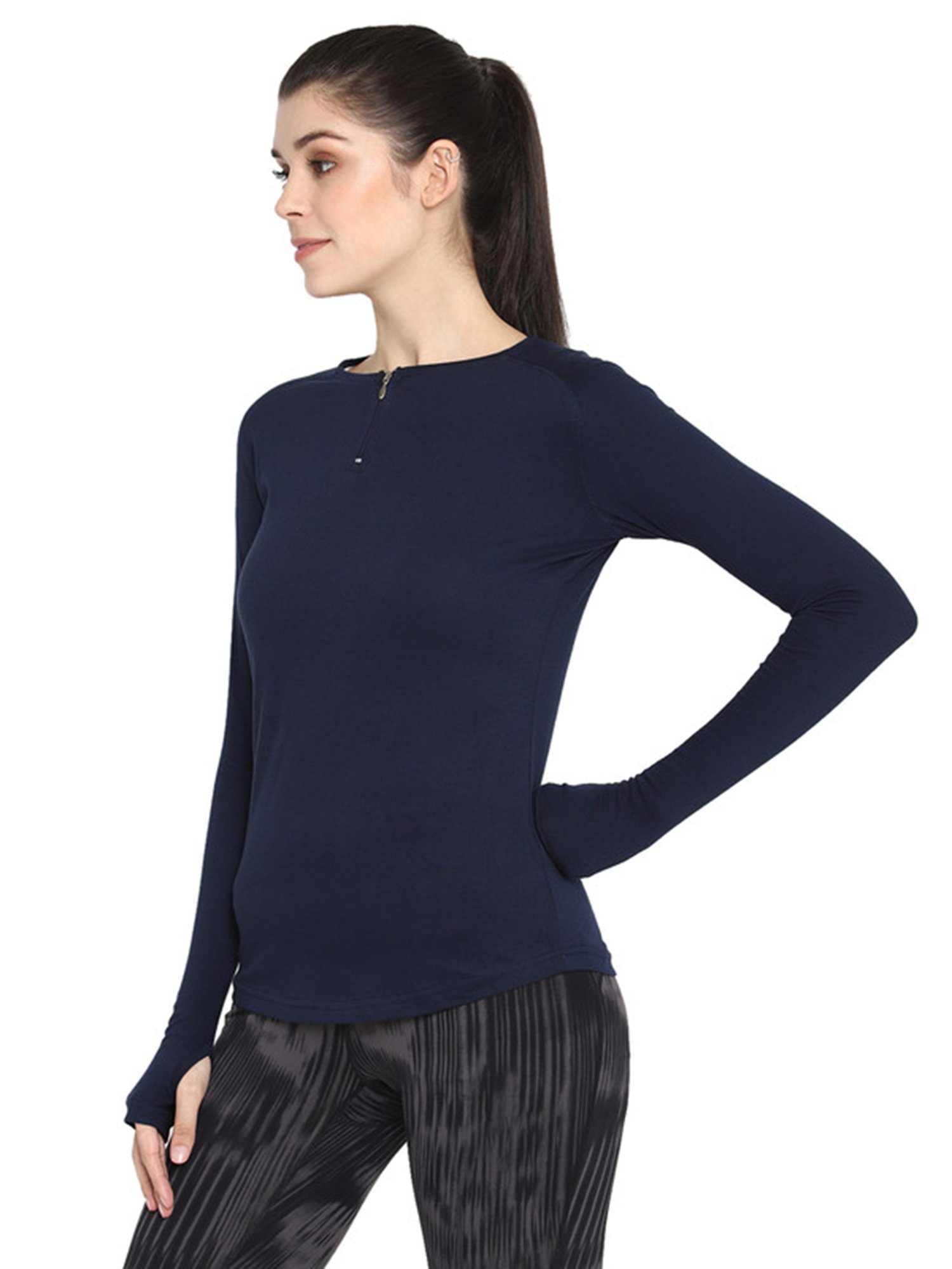 Appulse Navy & Maroon Cotton T-Shirt - Pack of 2