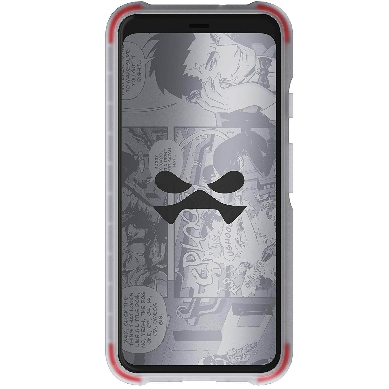 Ghostek Covert Clear Pixel 4 XL Case with Super Slim Fit Design and Secure Hand Grip Tough Shockproof Heavy Duty Protection Wireless Charging Compatible for 2019 Google Pixel 4 XL (6.3 Inch) - (Pink)