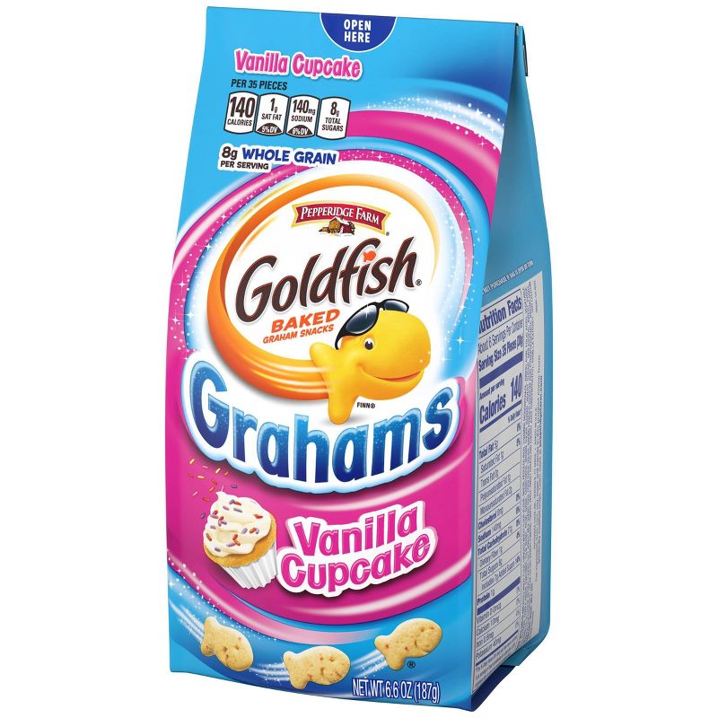 Pepperidge Farm Goldfish Vanilla Cupcake Grahams Snacks - 6.6oz