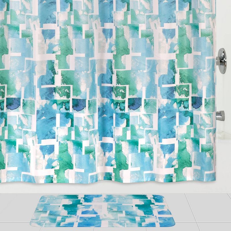 Oceania Bath Rug Blue/Green - Creative Bath
