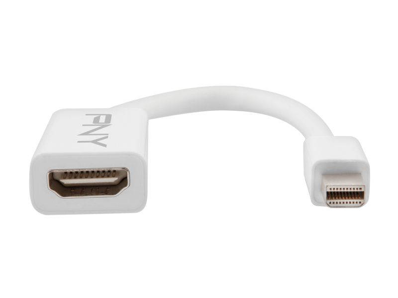 PNY MDP-HDMI-SINGLE-PCK Mini DisplayPort to HDMI Audio Video Cable