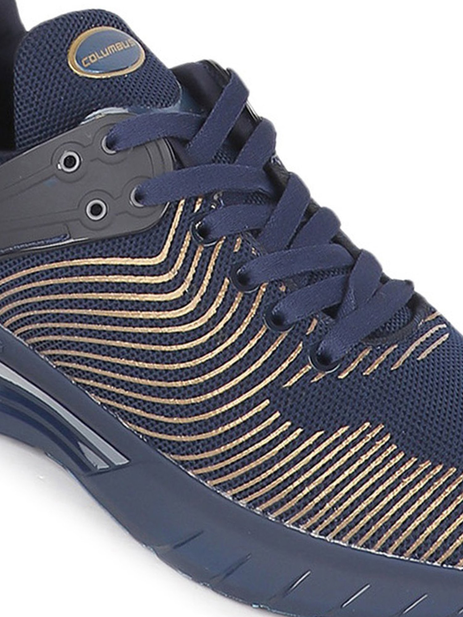 Columbus Men's Navy Running Shoes