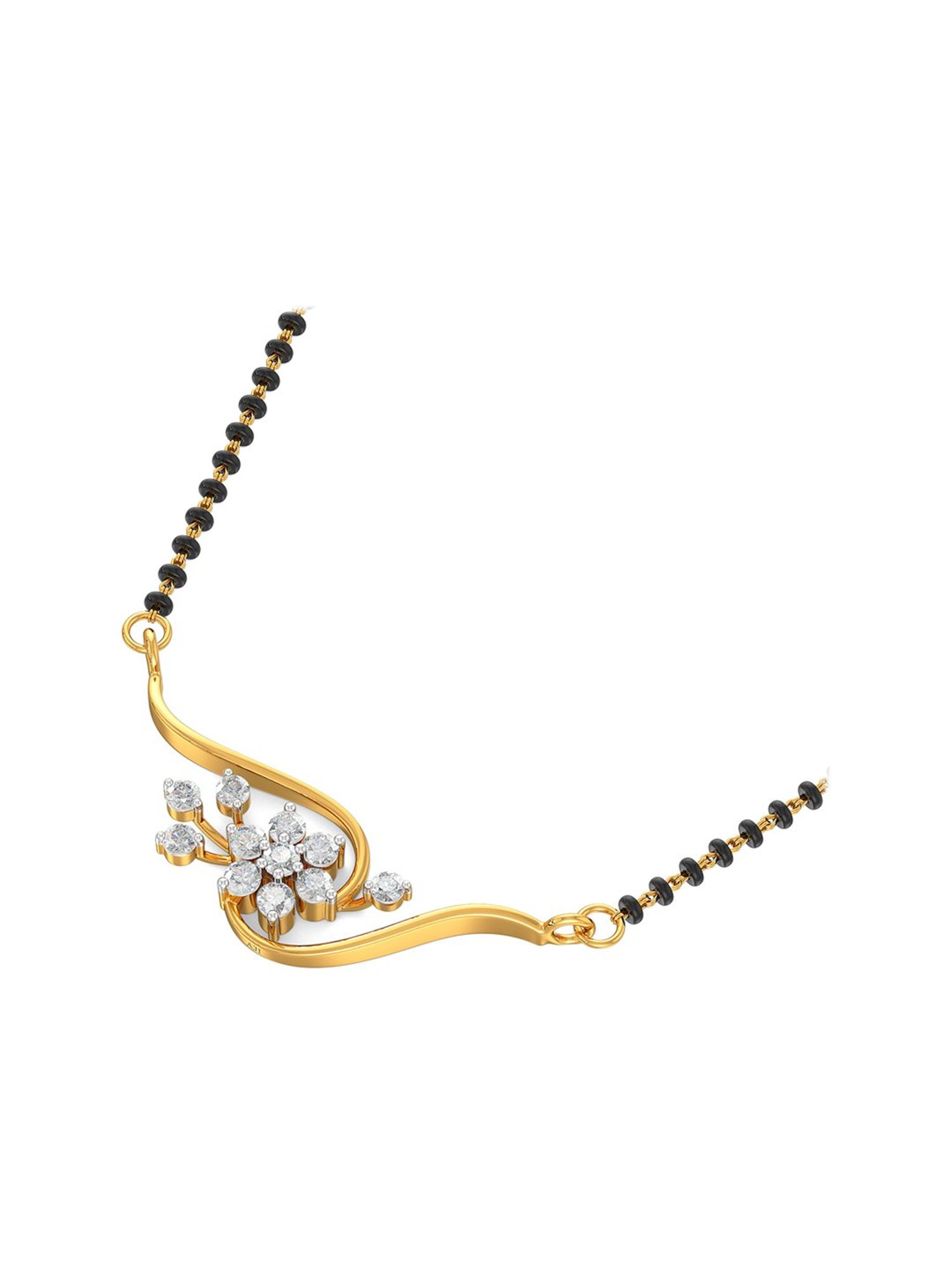 Joyalukkas 18k Gold & Diamond Mangalsutra