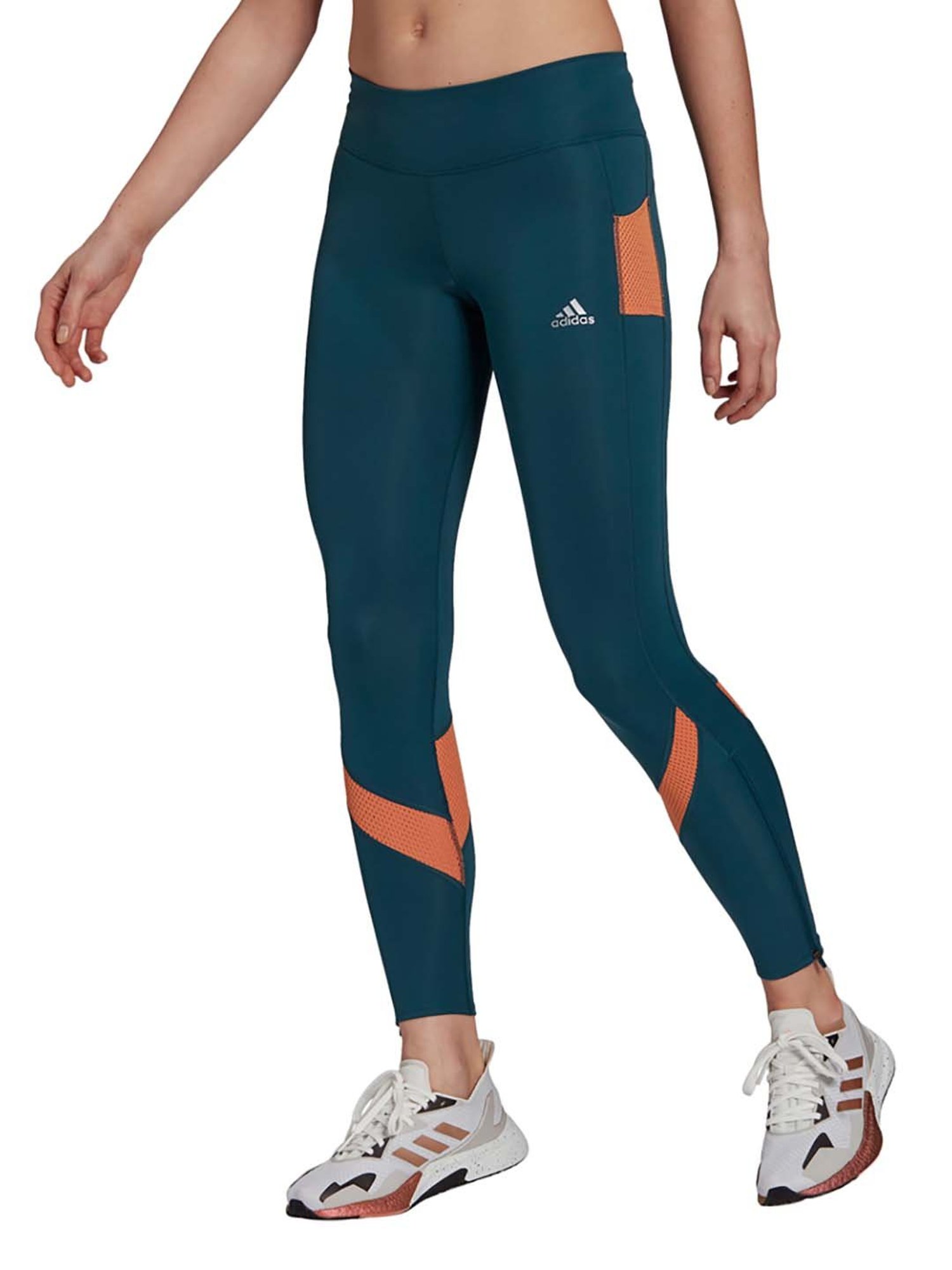 Adidas Teal Fitted Own The Run Tights