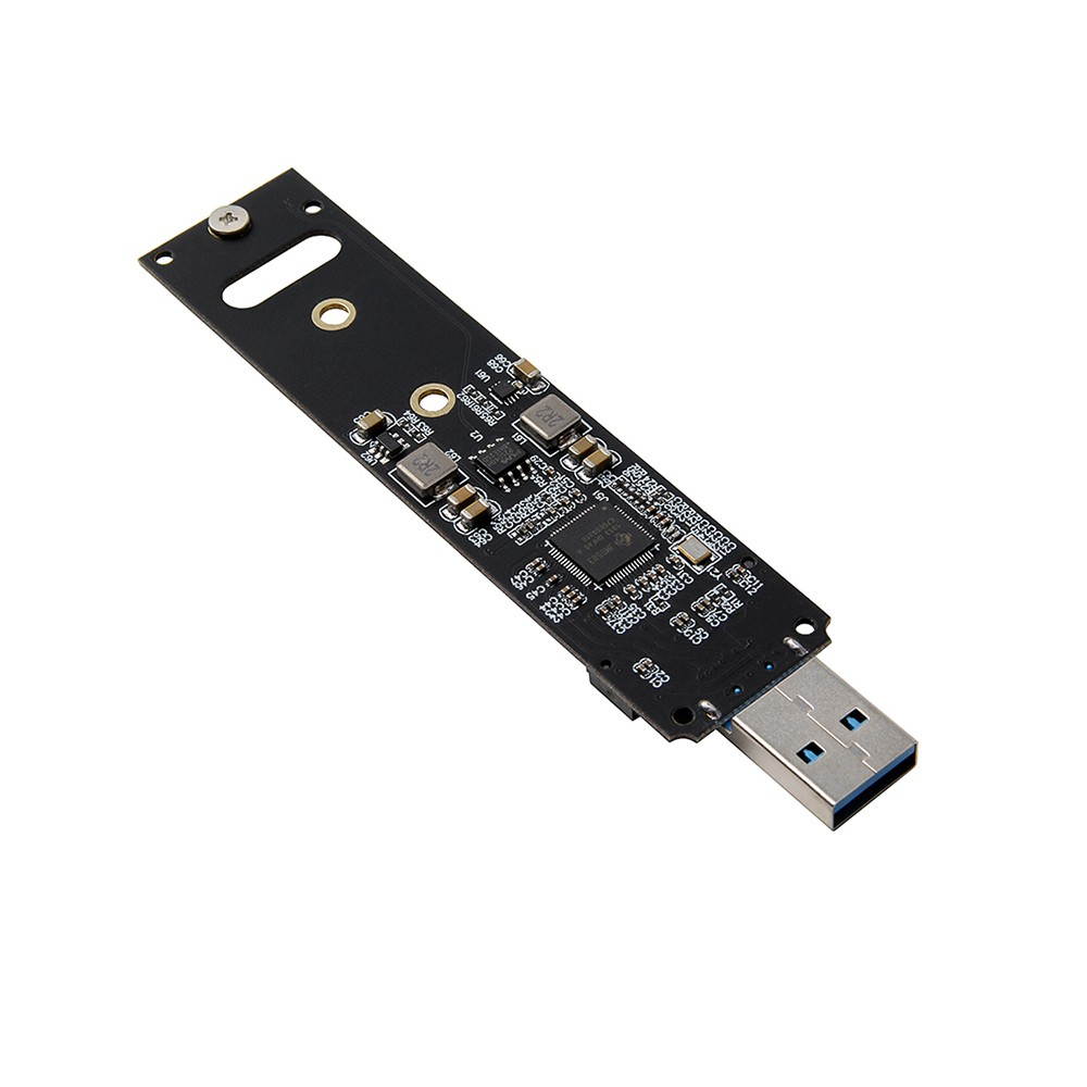 M.2 NVME to USB3.0 Mobile Adapter Card Converter Card Support M.2 PCIE(Key M) Interface NVME SSD Not Support SATA Protocol
