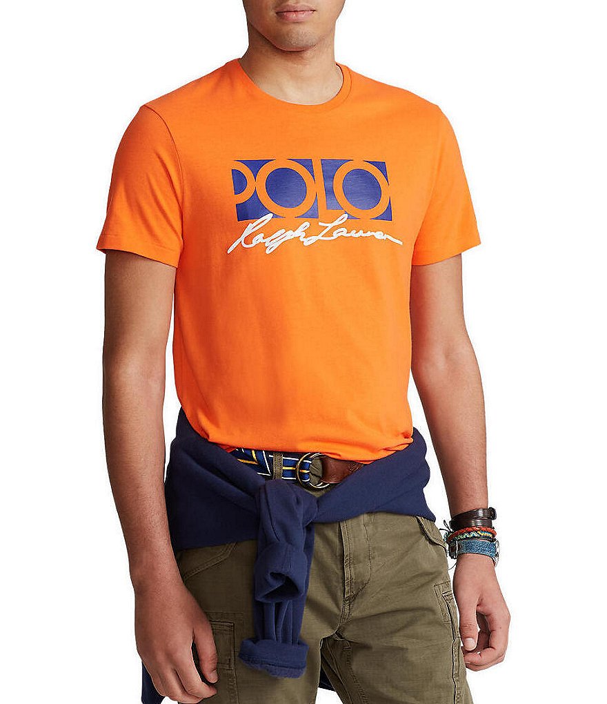 Polo Ralph Lauren Classic-Fit Graphic Logo Short-Sleeve Tee