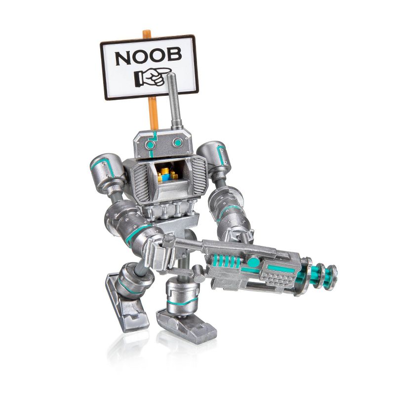Roblox Imagination Collection - Noob Attack - Mech Mobility Figure Pack (Includes Exclusive Virtual Item)